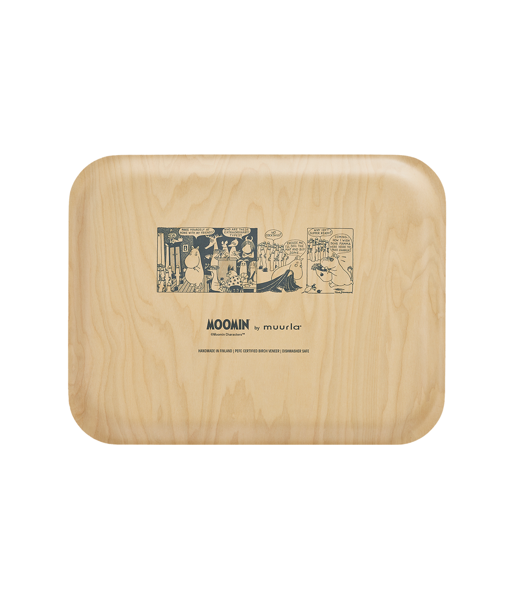 Moomin bricka 36x28 cm, Room for All