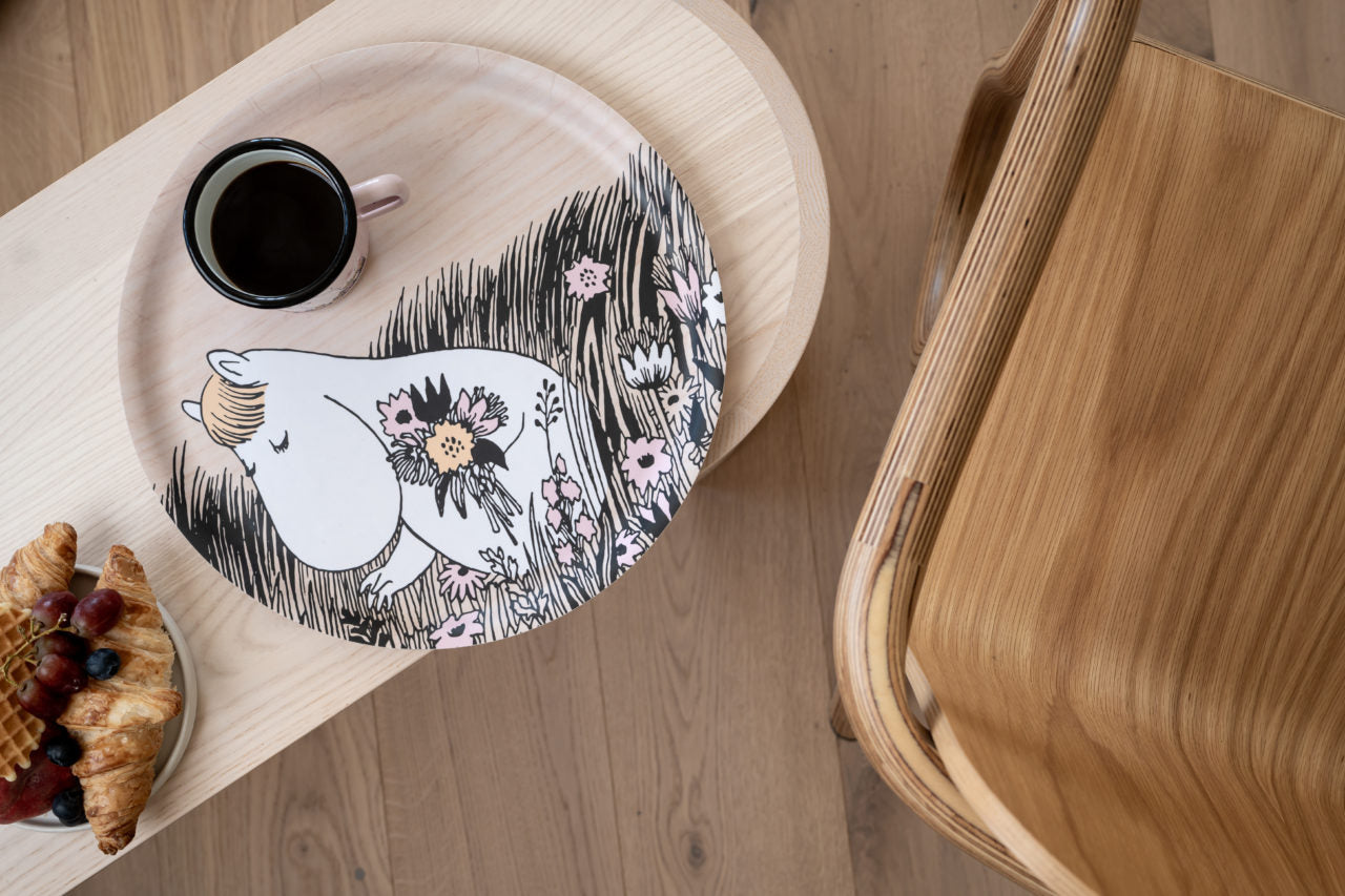 Moomin bricka Ø35 cm, Summer Night