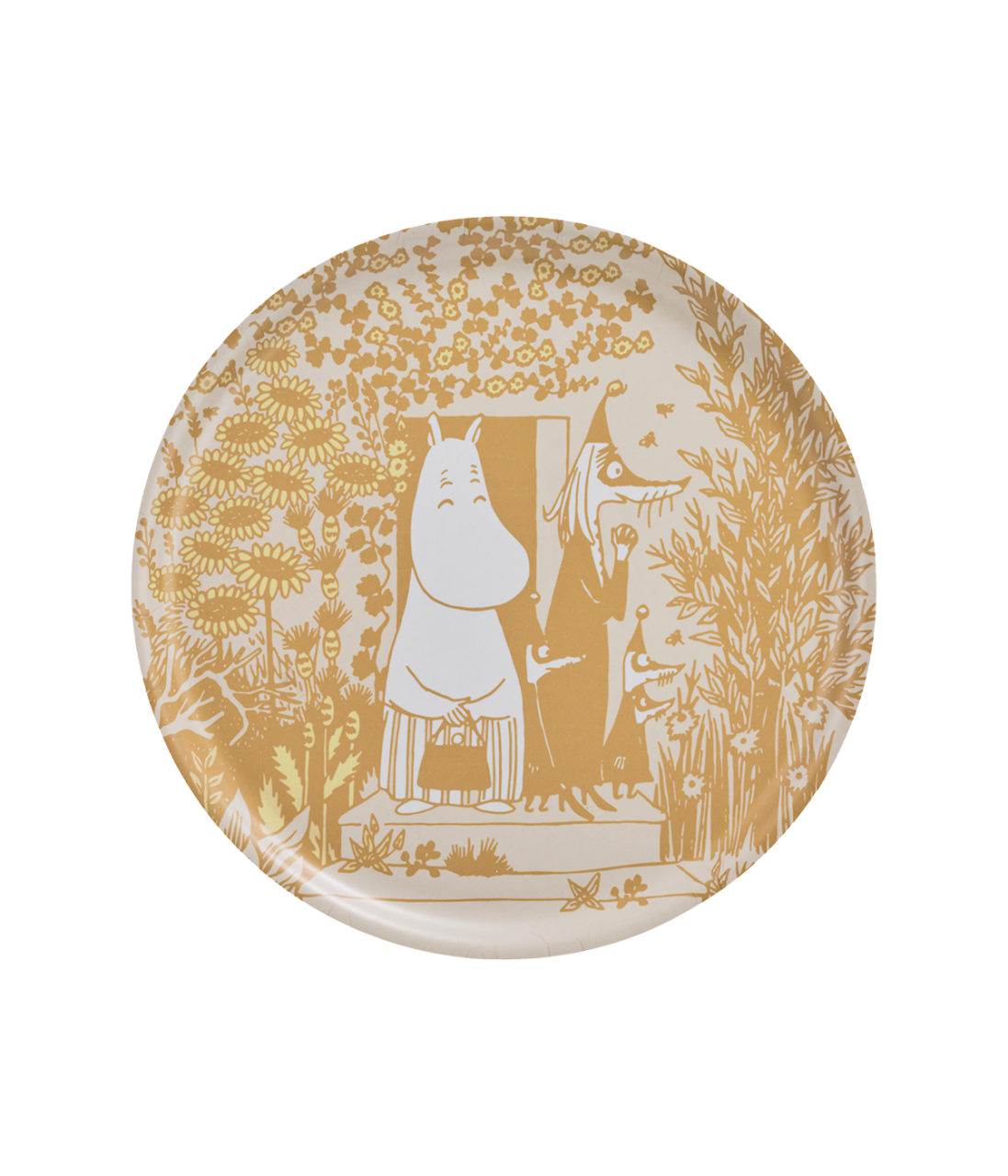 Moomin bricka Ø40 cm, Wild Garden