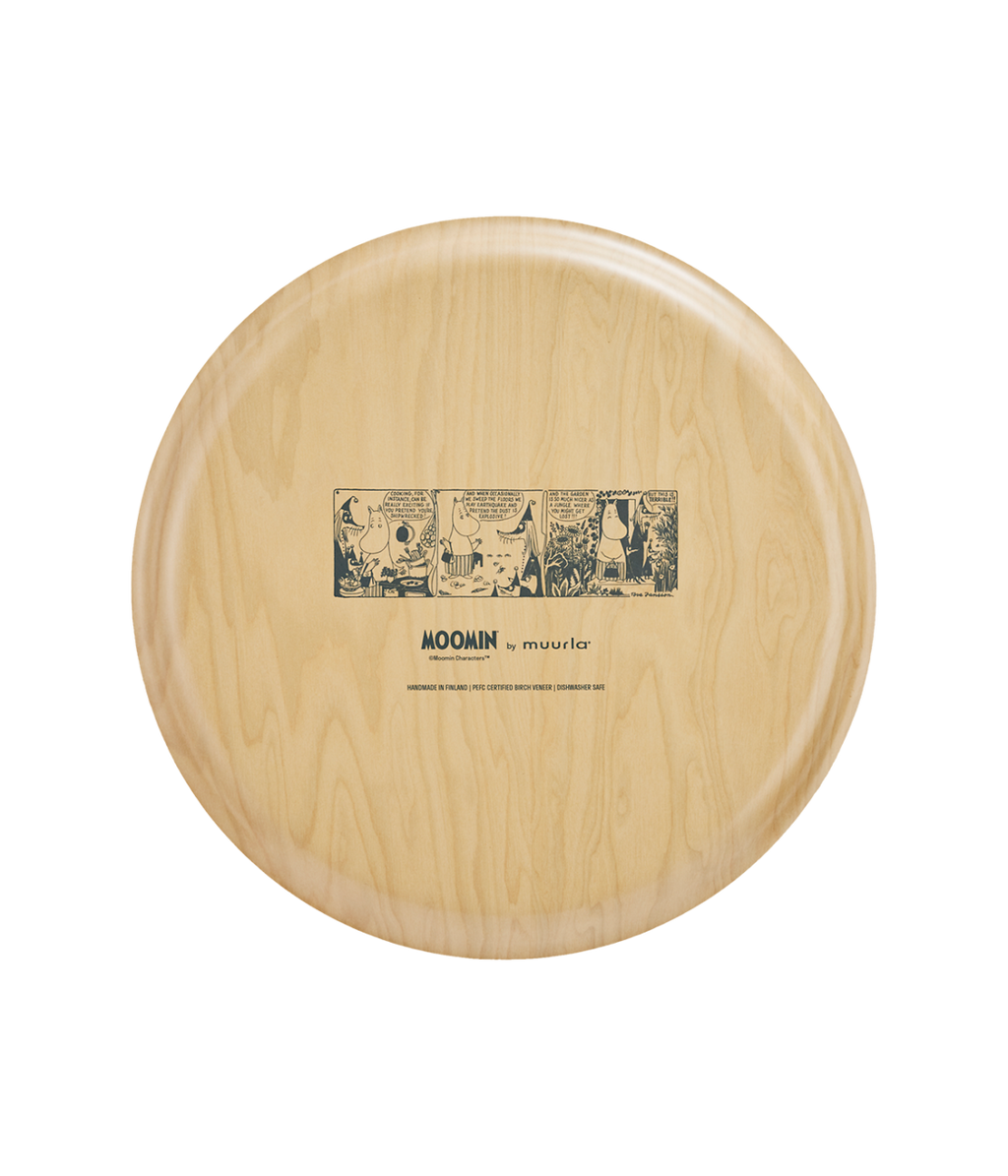 Moomin bricka Ø40 cm, Wild Garden