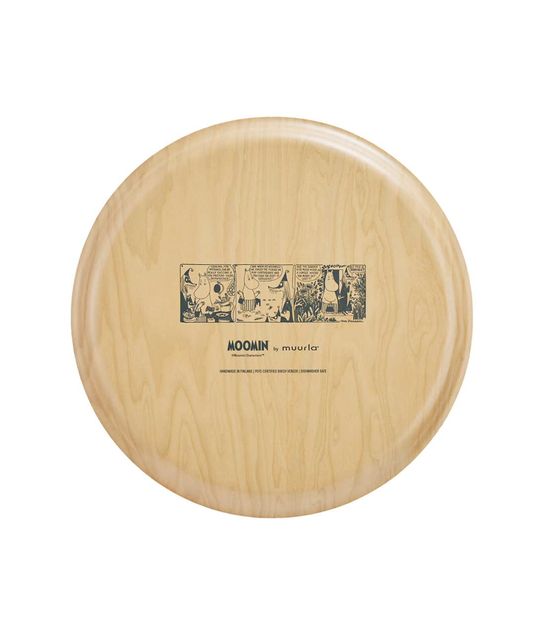 Moomin bricka Ø40 cm, Wild Garden