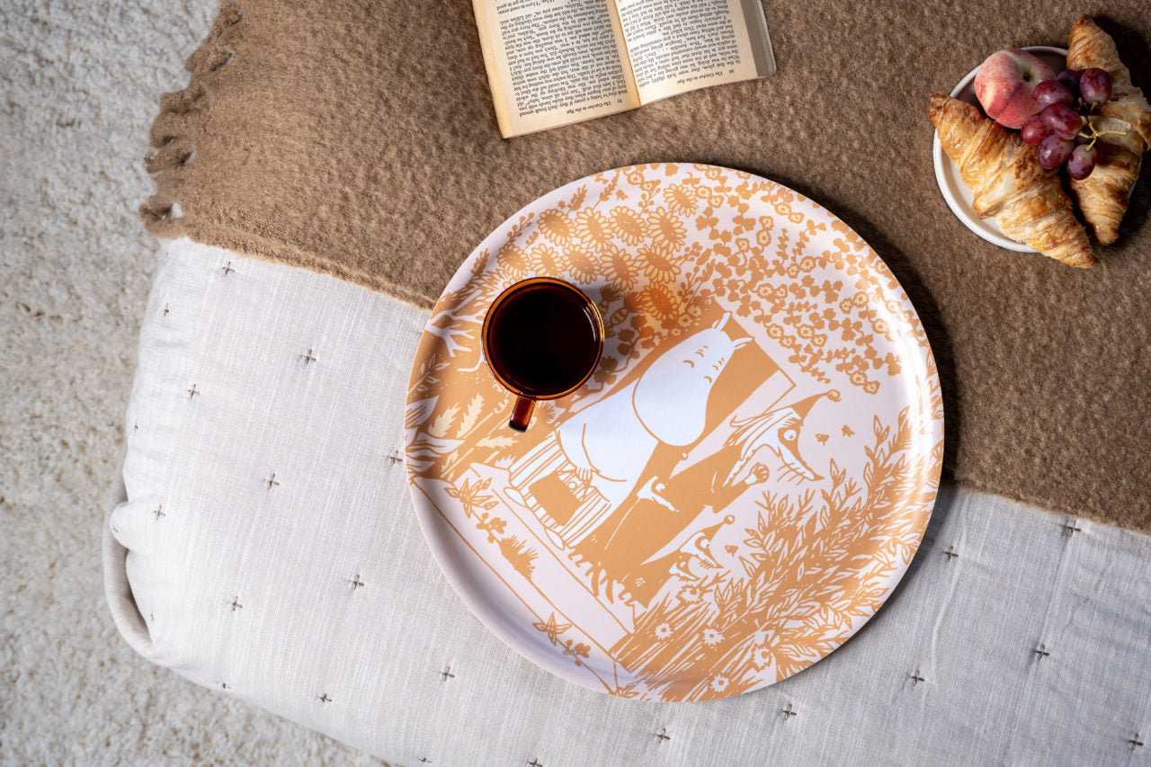 Moomin bricka Ø40 cm, Wild Garden