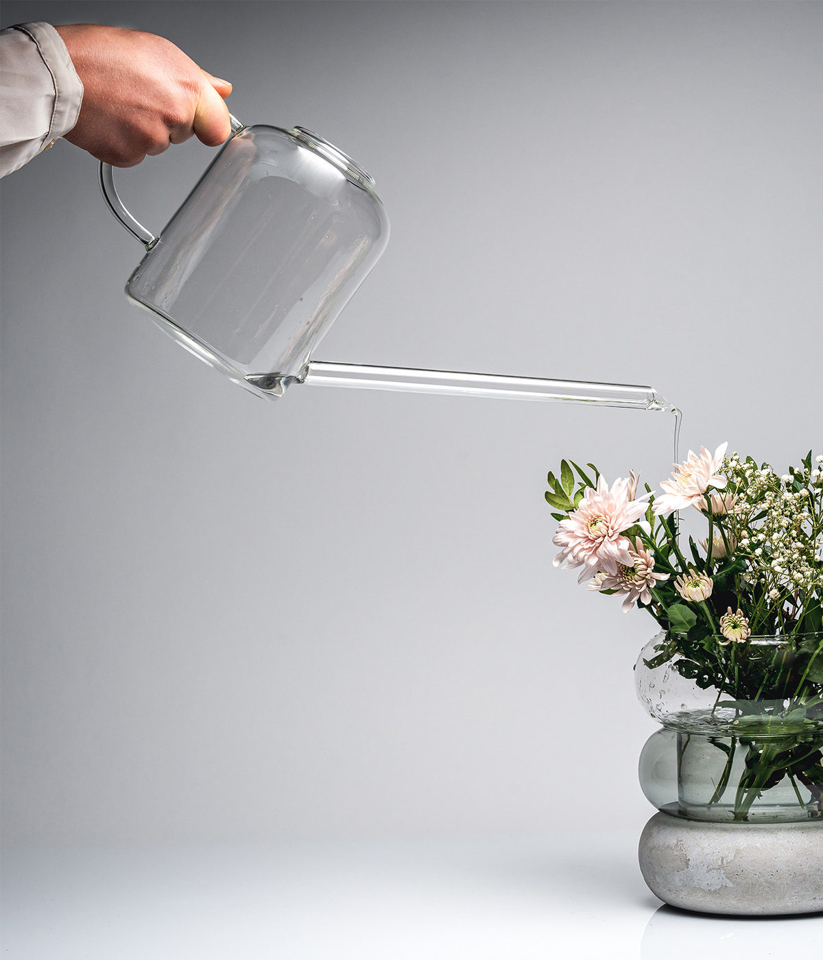 Vattenkanna 1,3 L, klar