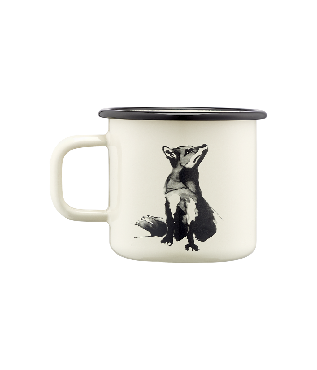 Teemu Järvi emaljmugg 37 cl, Fox