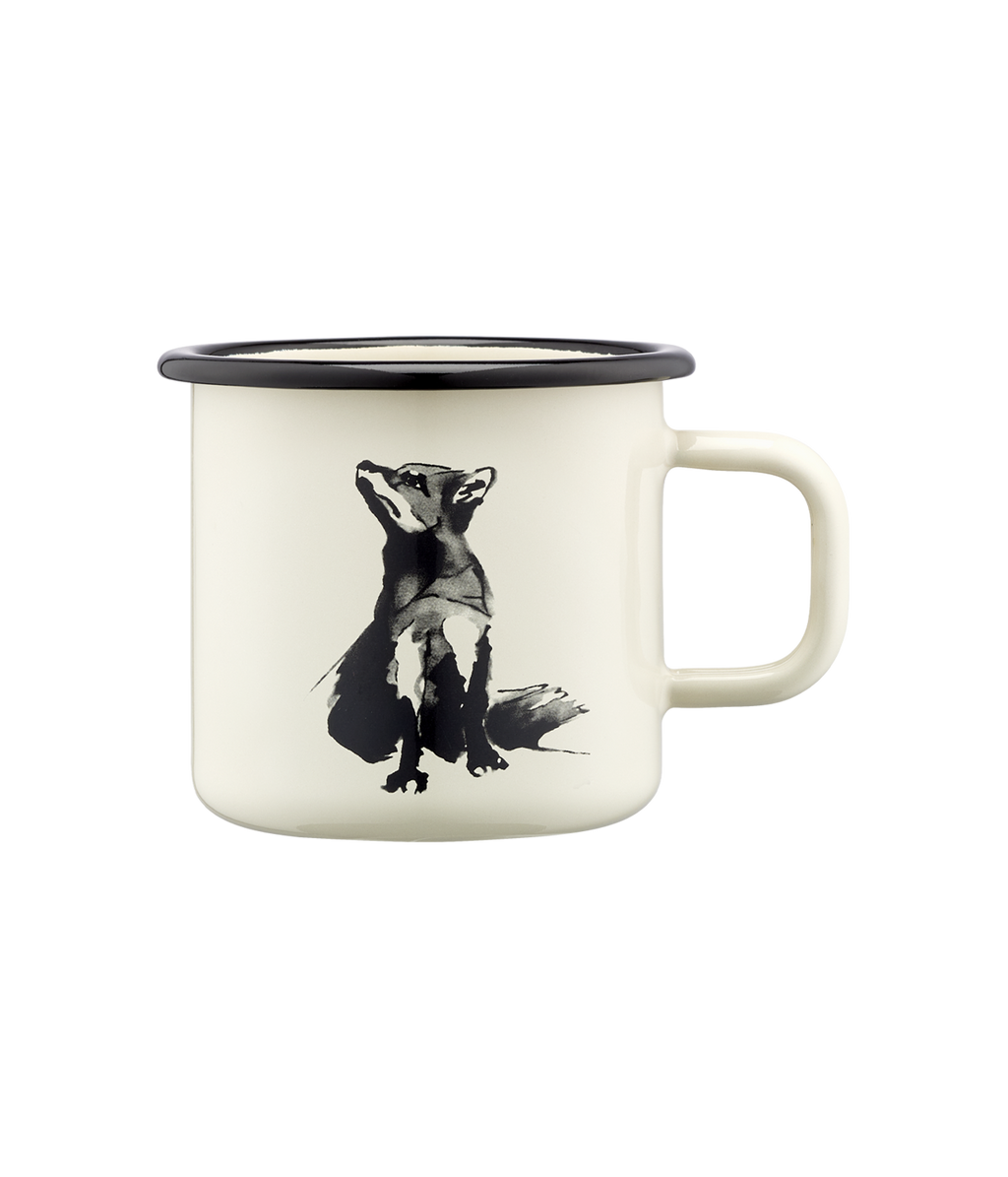 Teemu Järvi emaljmugg 37 cl, Fox