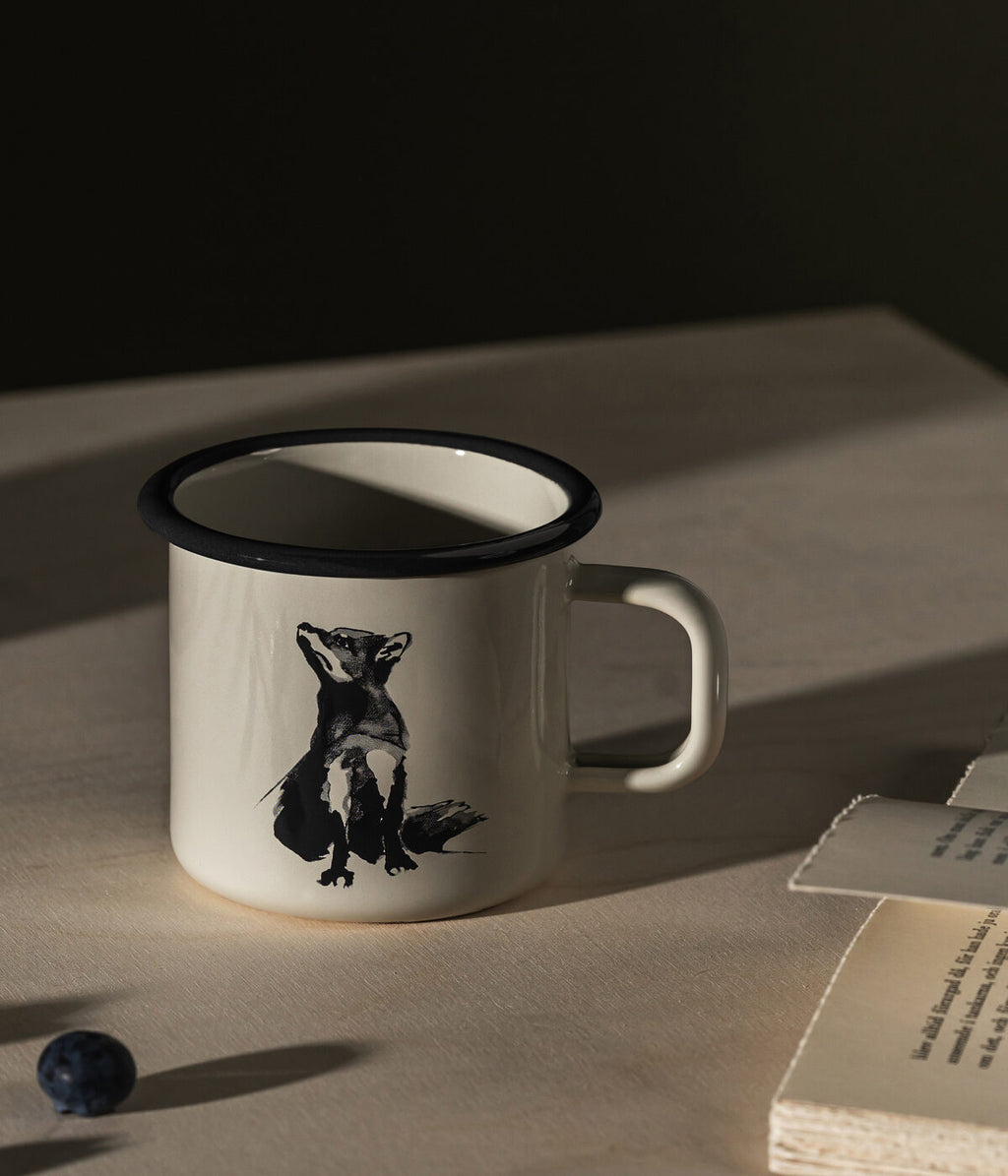 Teemu Järvi emaljmugg 37 cl, Fox