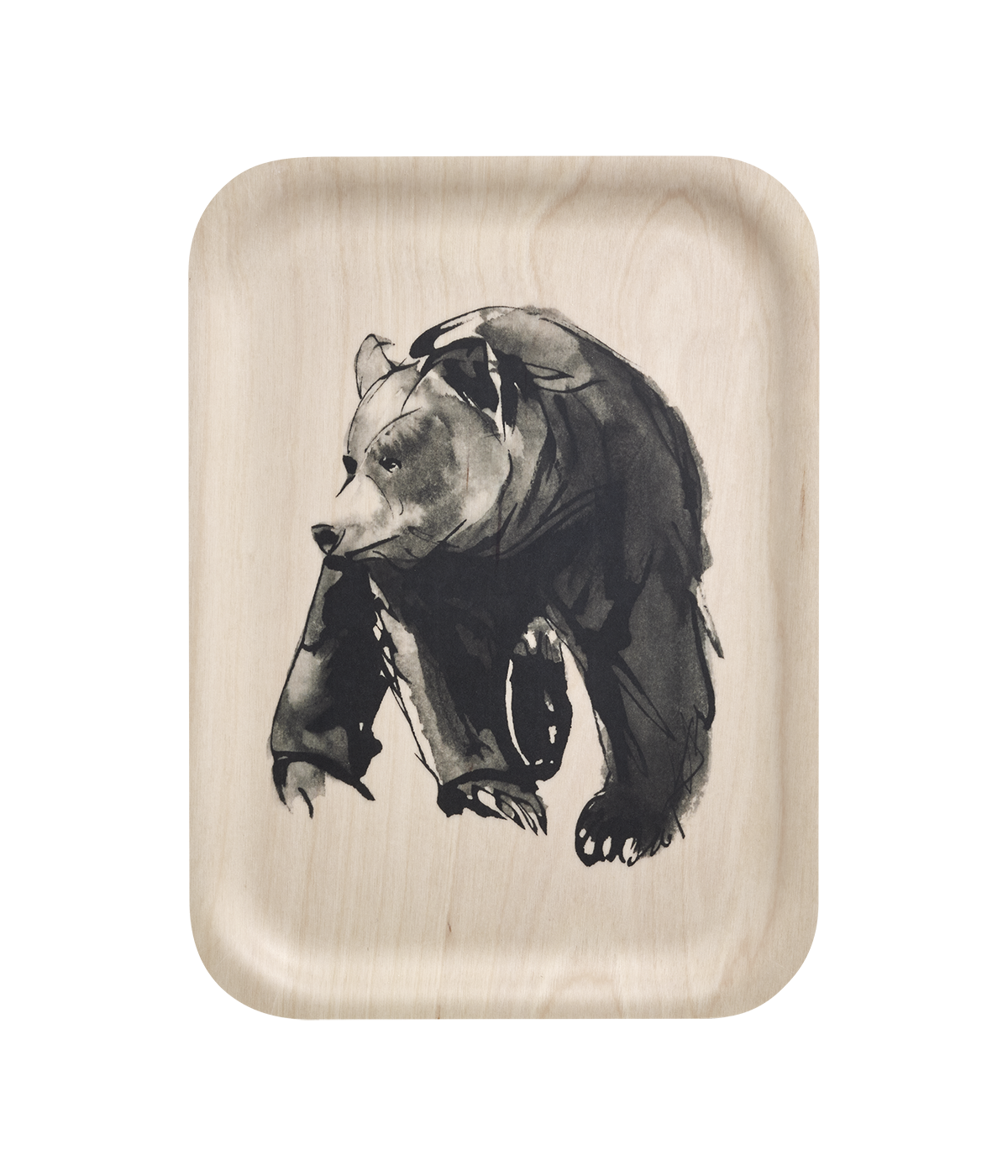 Teemu Järvi Serveringsbricka 27x20 cm, Bear