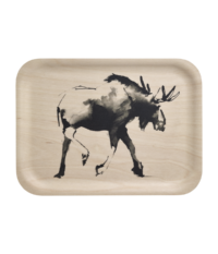 Teemu Järvi bricka 27x20 cm, Moose