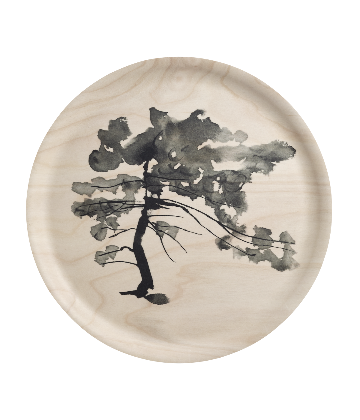 Teemu Järvi bricka Ø 35 cm, Pine