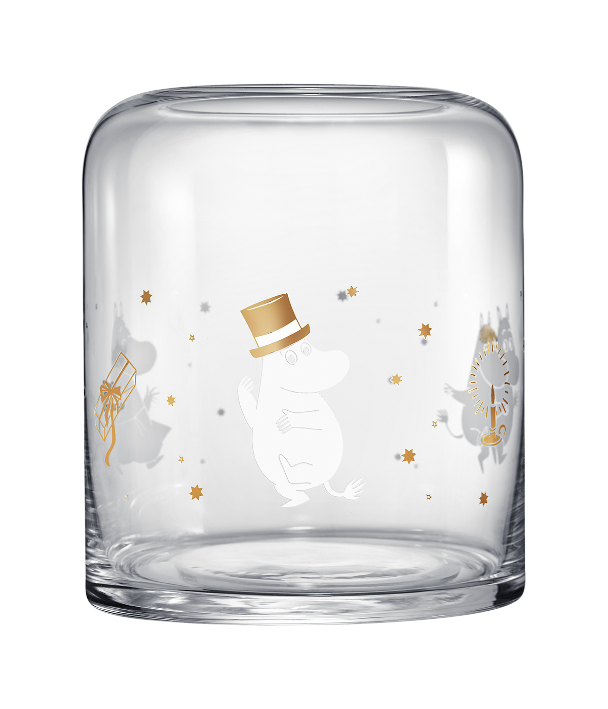 Moomin lykta 18 cm, Sparkling Stars