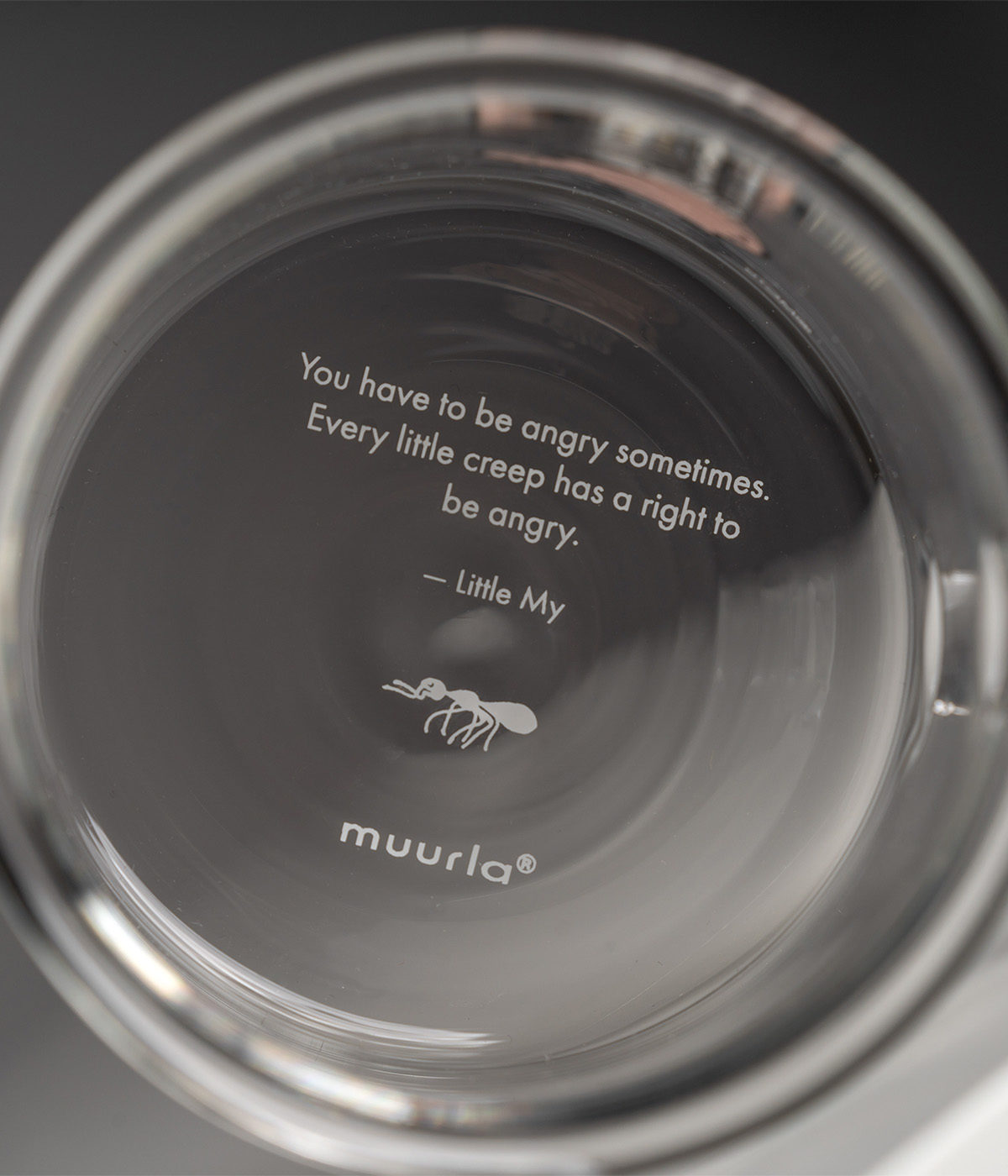 Moomin glasmugg 35 cl, Little My