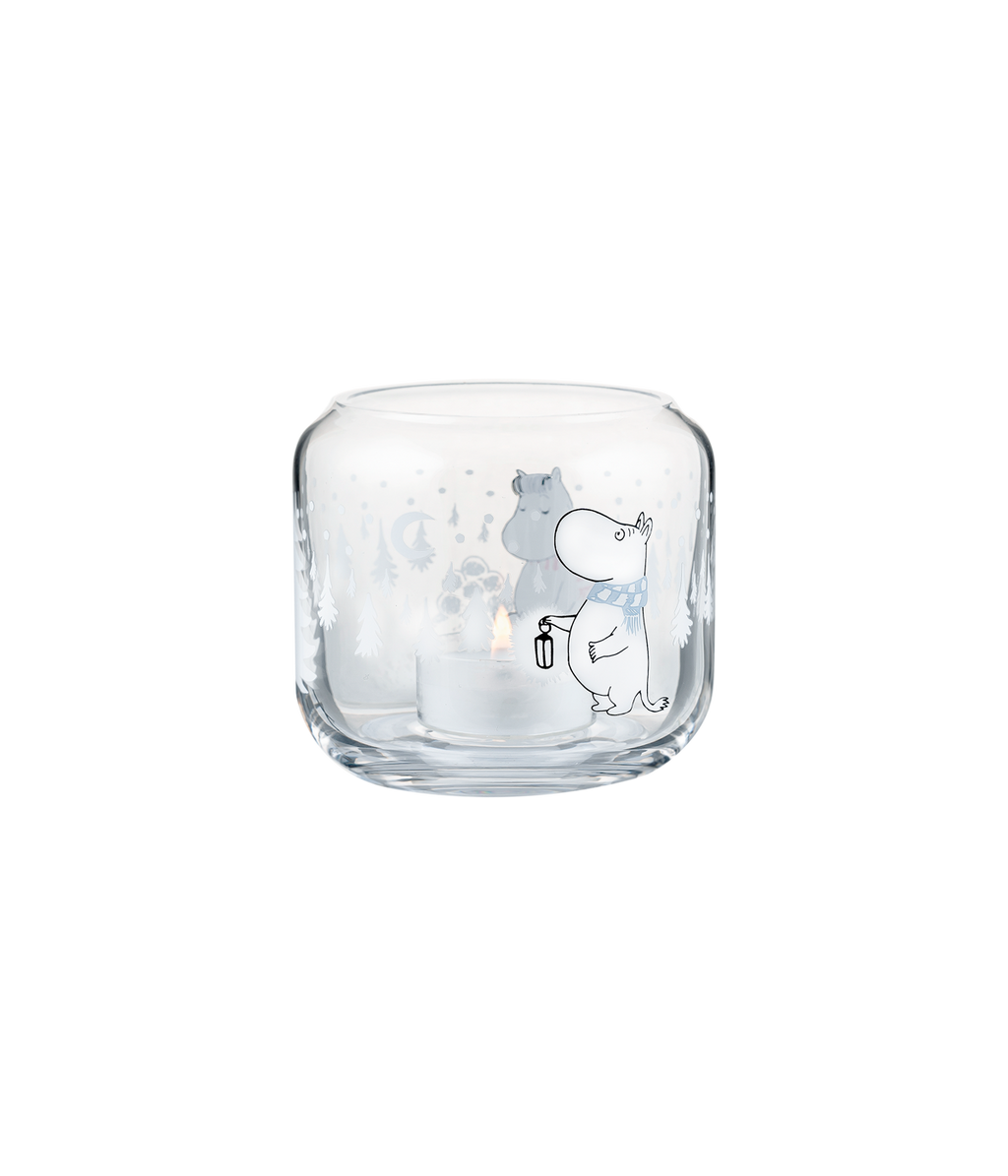 Moomin ljushållare/skål 8 cm, Snowfall