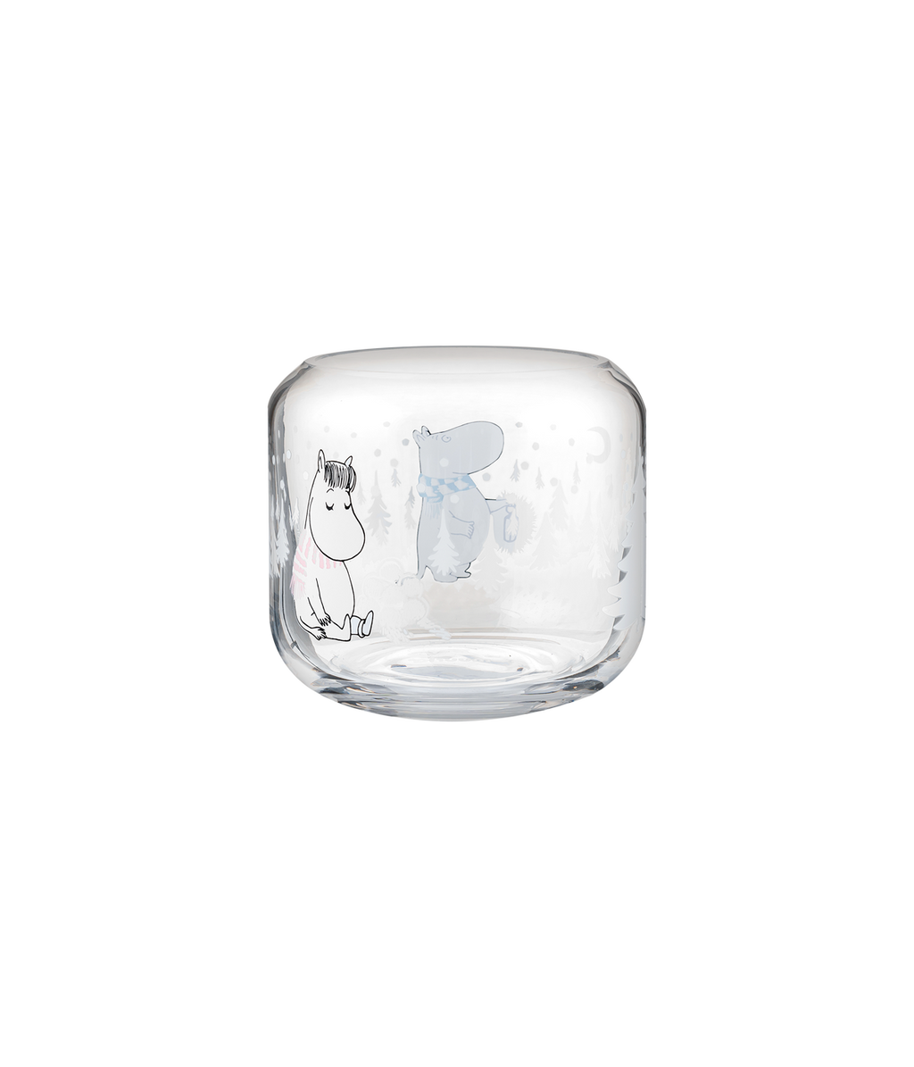Moomin ljushållare/skål 8 cm, Snowfall