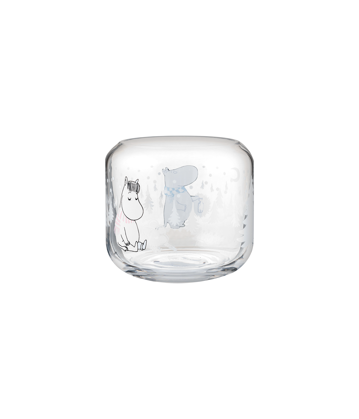 Moomin ljushållare/skål 8 cm, Snowfall