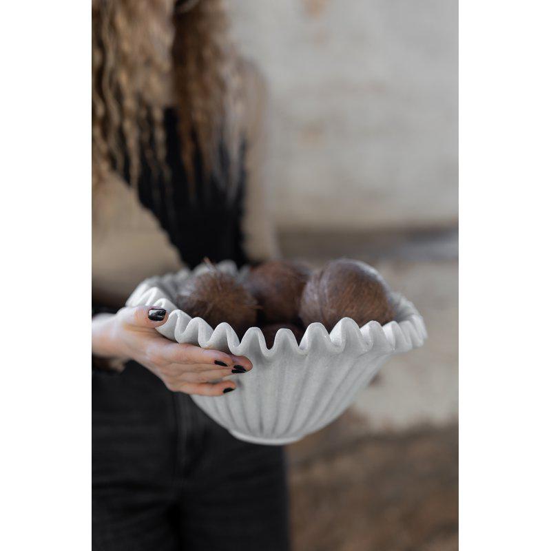 Jakobsdals Anemone Skål Vit