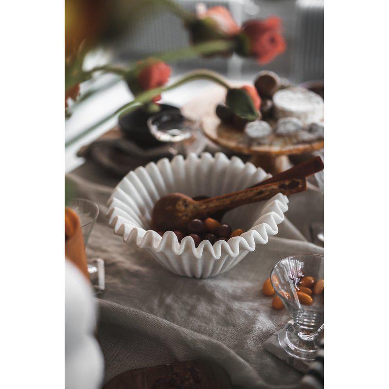 Jakobsdals Anemone Skål Vit