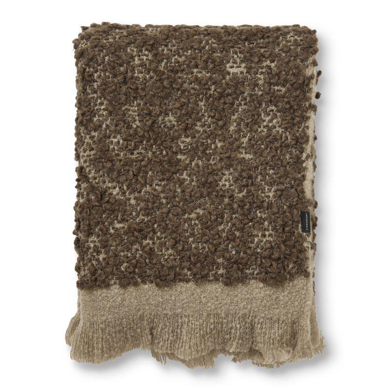 Bouclé Mohair Pläd