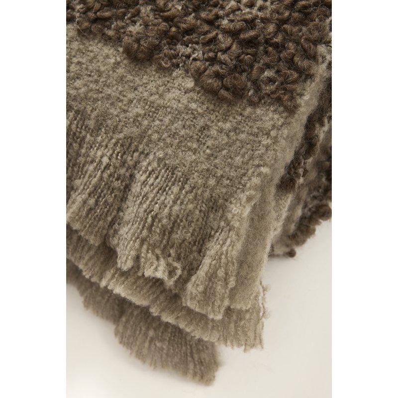 Bouclé Mohair Pläd