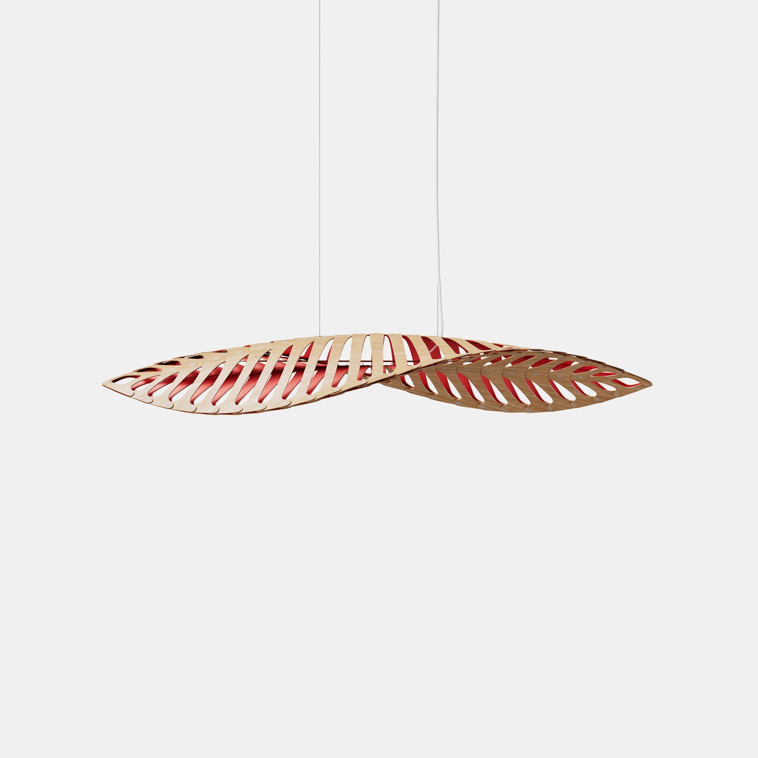 Navicula Taklampa Medium, Red
