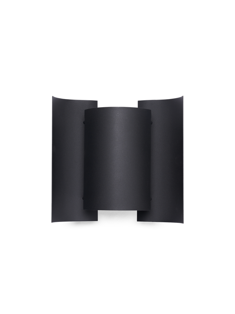 Butterfly vägglampa Svart