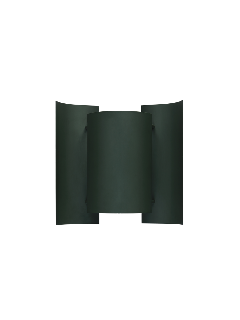 Butterfly vägglampa Mörkgrön