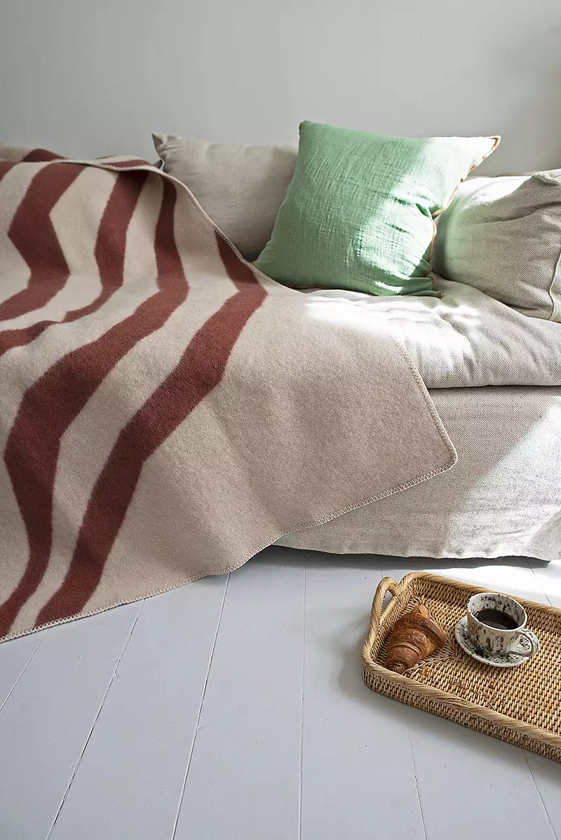 Pugh ullfilt 130x200 cm, Brown