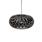 Snowflake Taklampa 1000mm, Black 2 Side