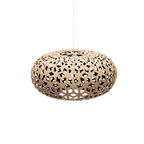 Snowflake Taklampa 800mm, Black 1 Side