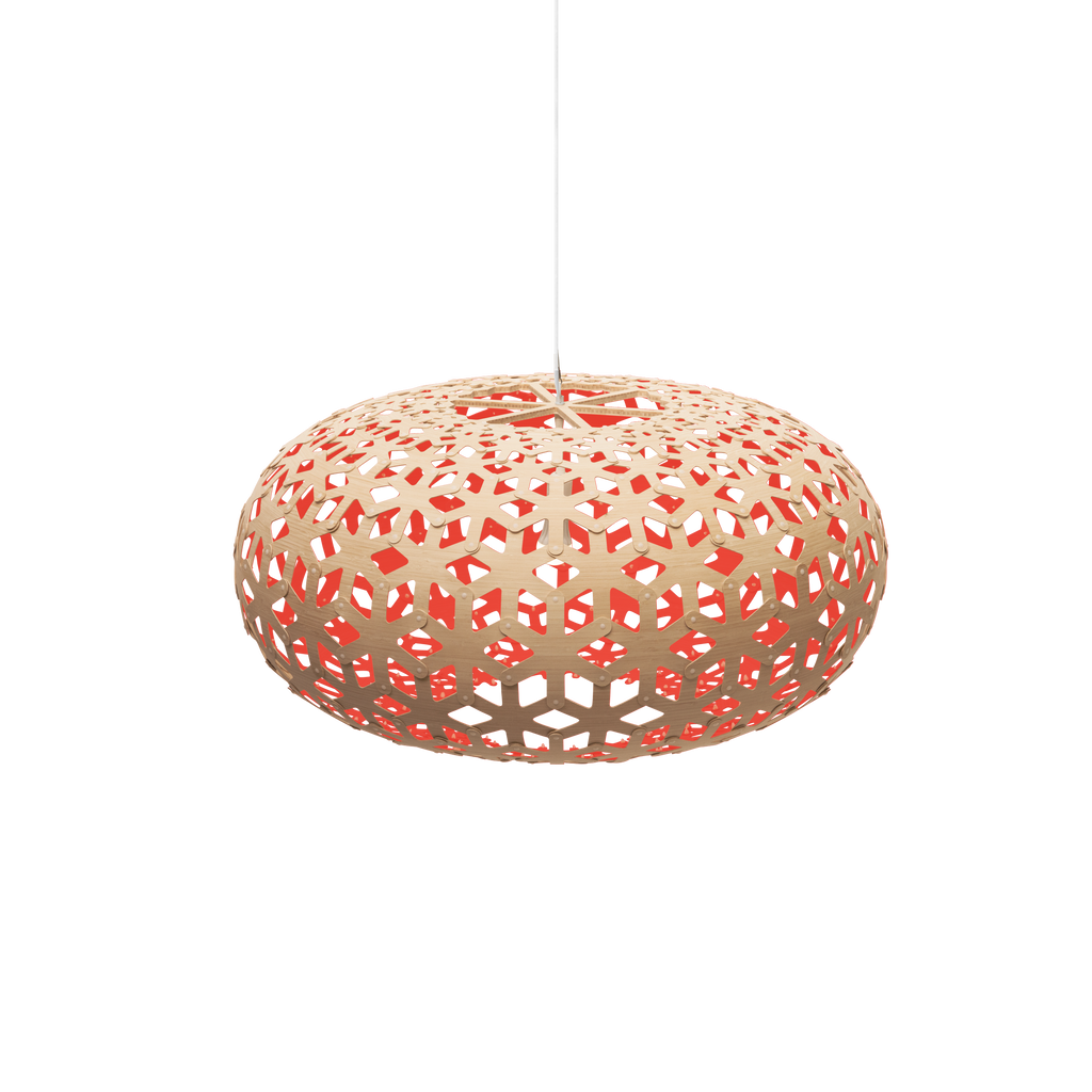 Snowflake Taklampa 800mm, Red