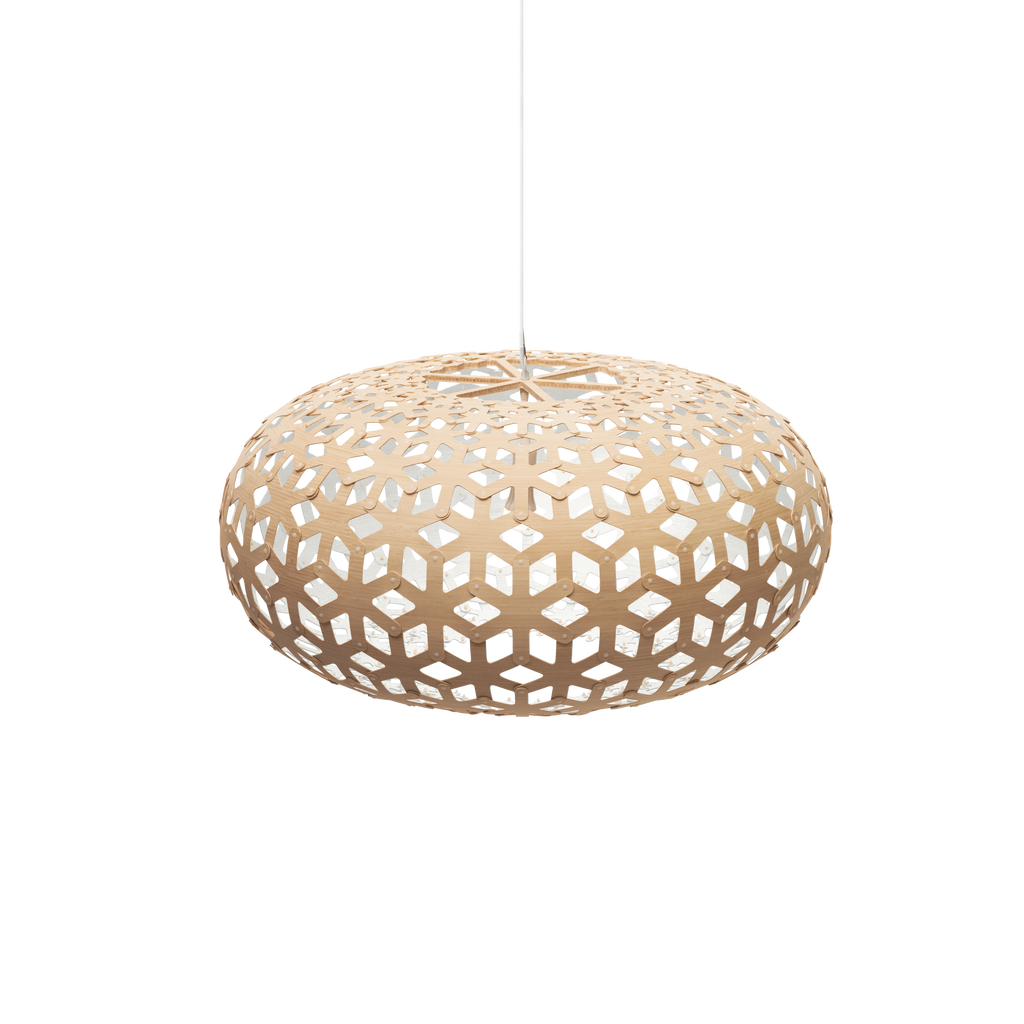 Snowflake Taklampa 800mm, White 1 Side