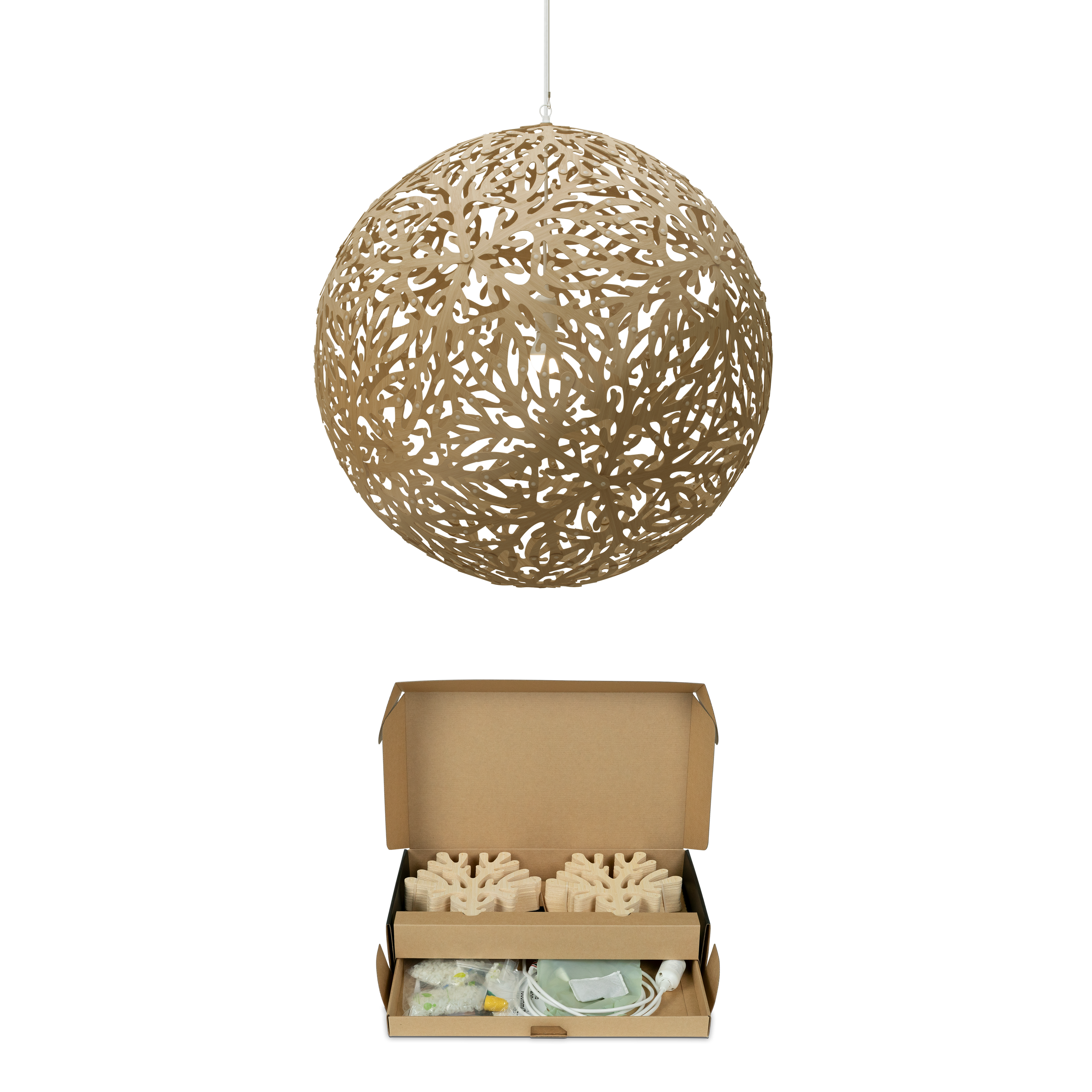 Sola Taklampa 1000mm, Red