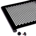 Rack golvhylla Dot stålgrå, 52x35x50 cm