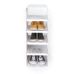 Rack väggmonterad hylla Dot vit, 27x35x75 cm