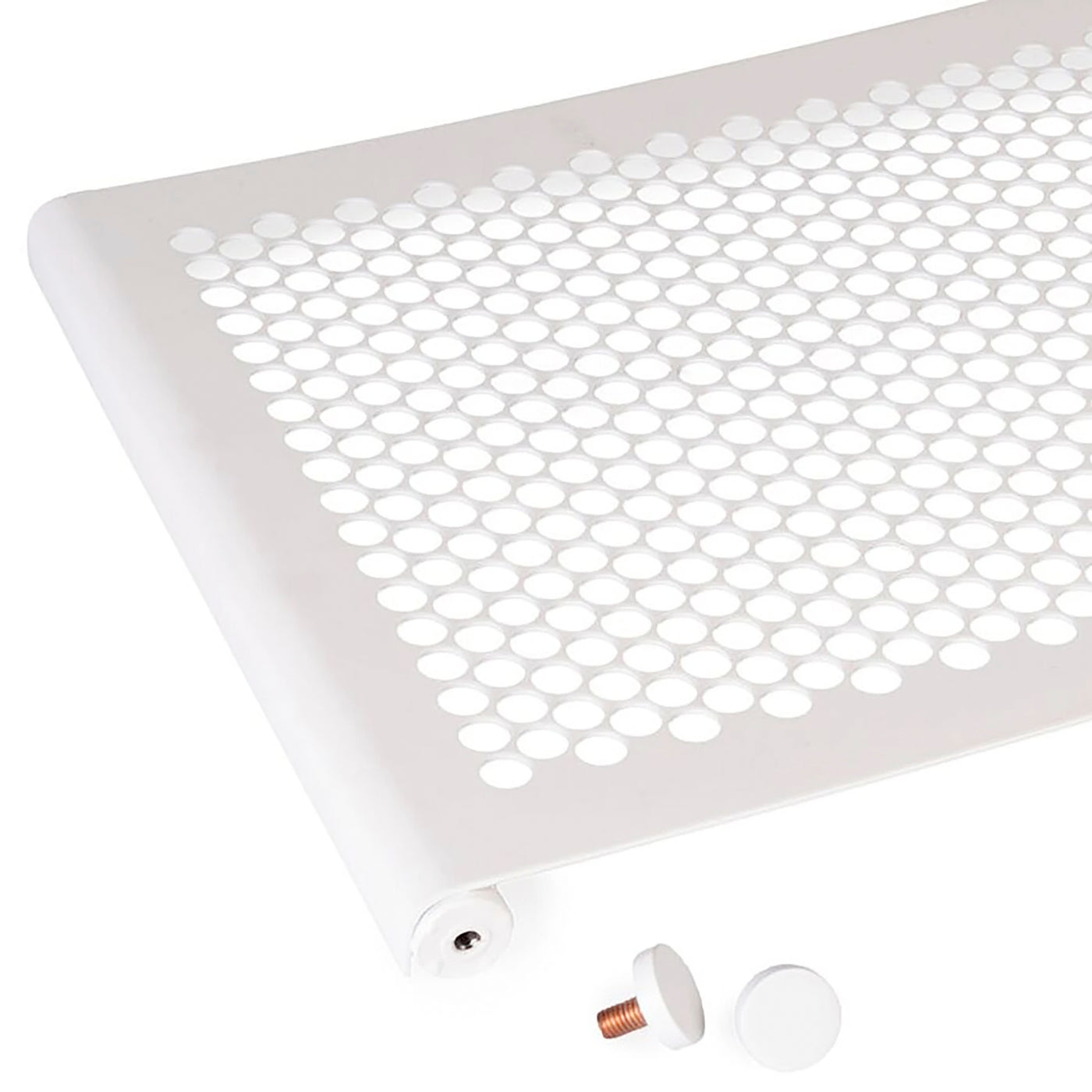 Rack väggmonterad hylla Dot vit, 27x35x75 cm