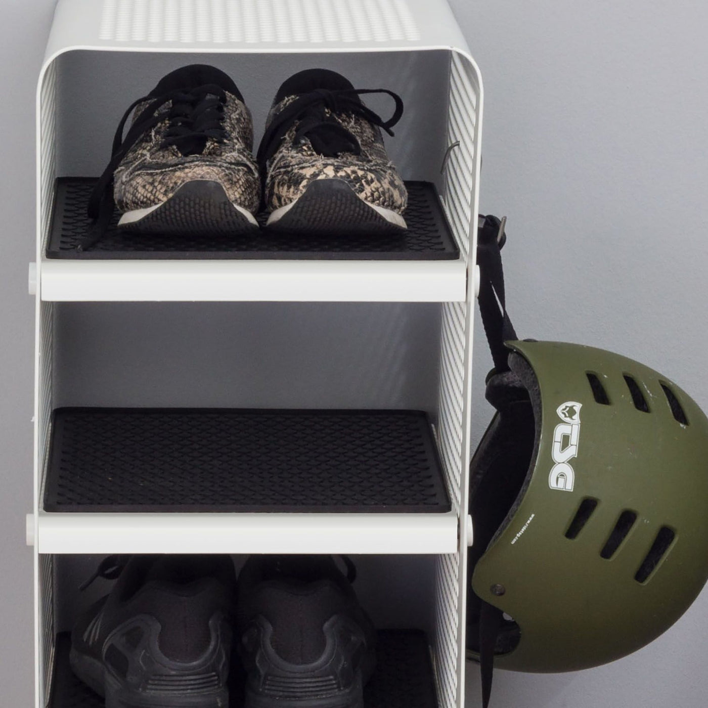 Gummimattor till väggmonterad hylla Dot, 2-pack