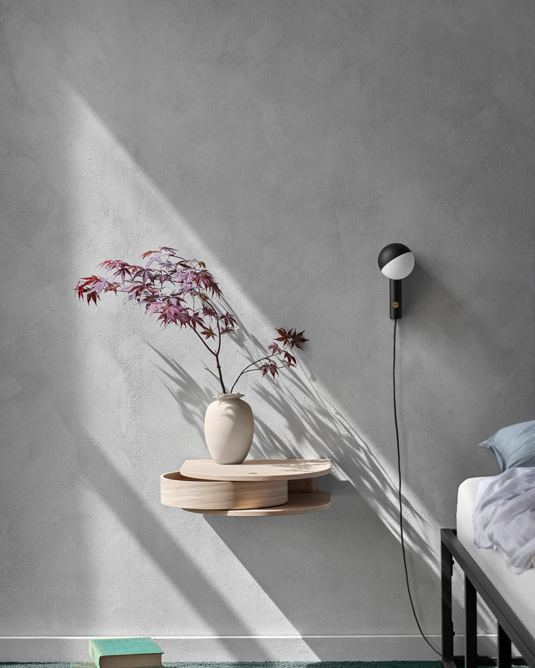 Balancer mini vägg/bordslampa Svart