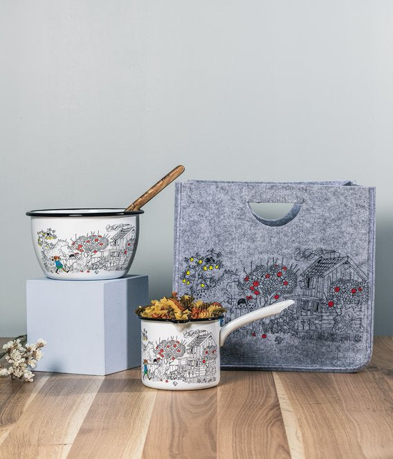 Pippi Långstrump by Muurla – Förvaringskorg The Way Home 33 × 33 cm