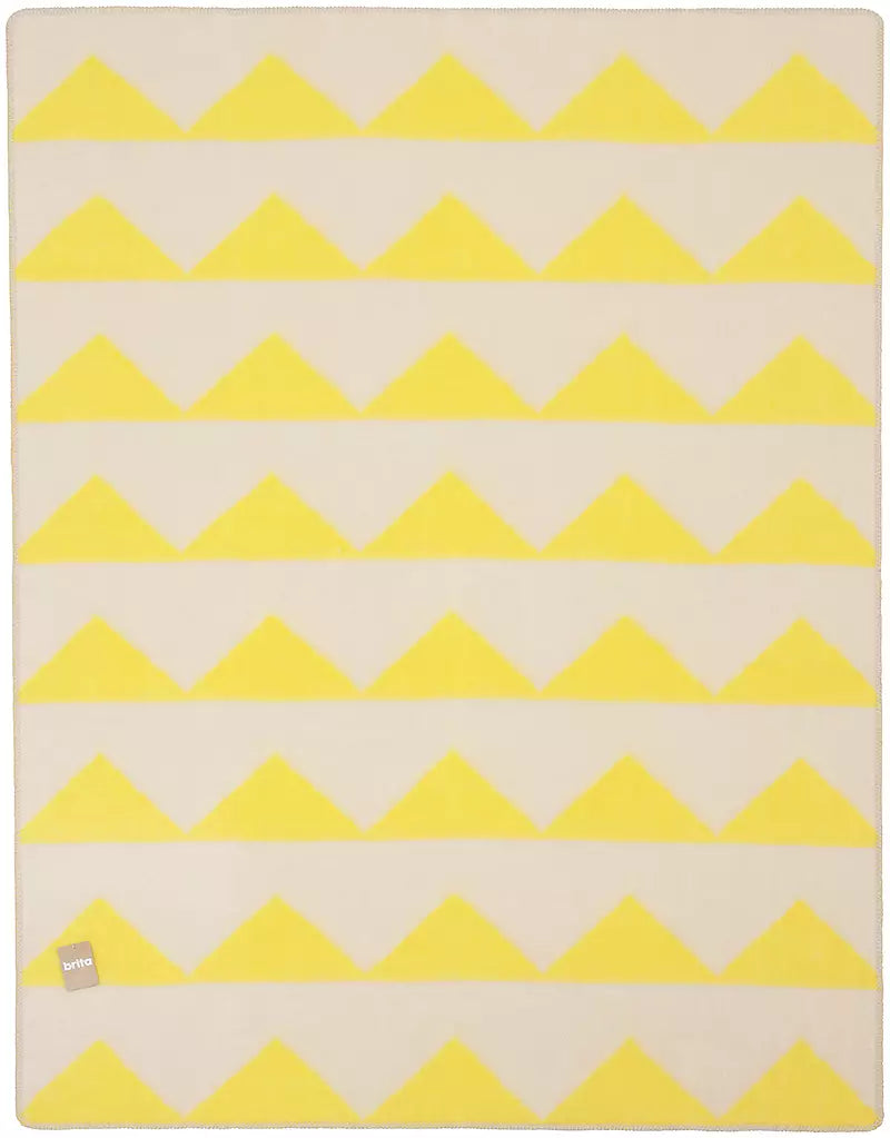 Arctic ullfilt 130x180 cm, Sulphur