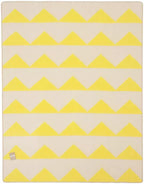 Arctic ullfilt 130x180 cm, Sulphur