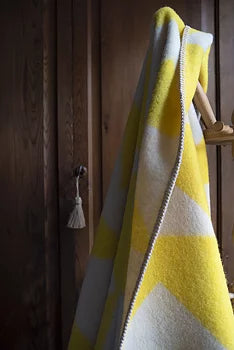 Arctic ullfilt 130x180 cm, Sulphur