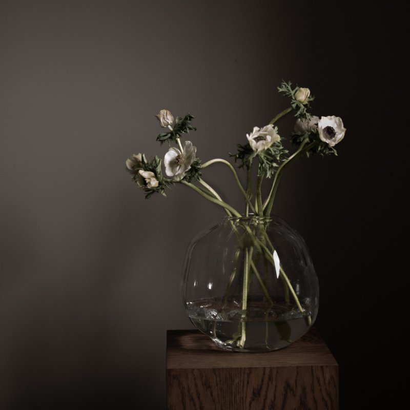 Pebble Vase, Clear Large