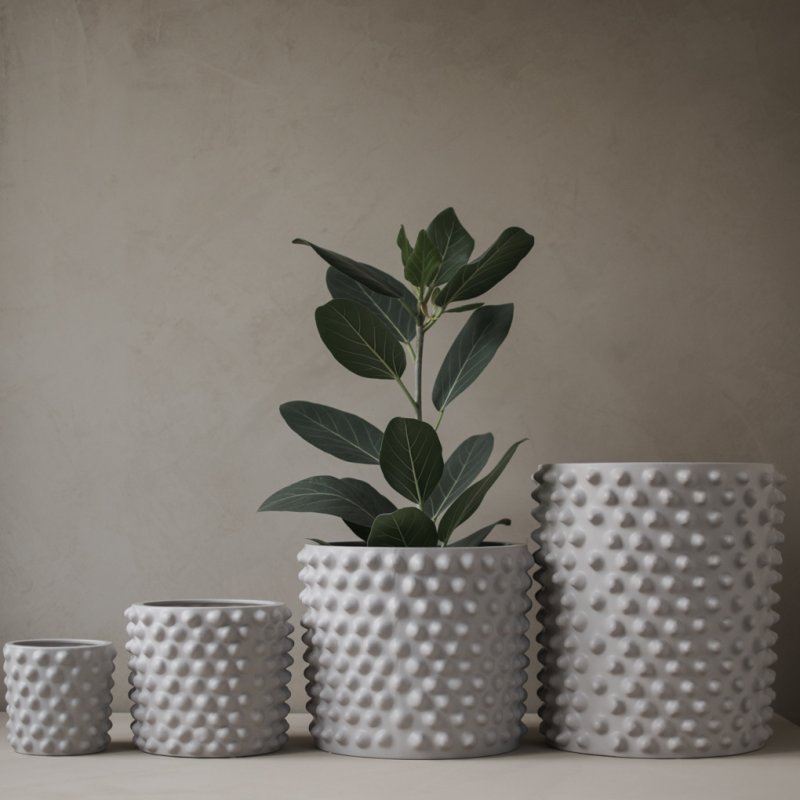 Cloudy Big - greige Large