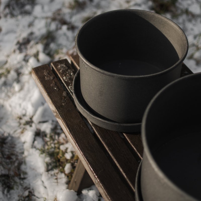 Plant Bowl 2-set, Svart