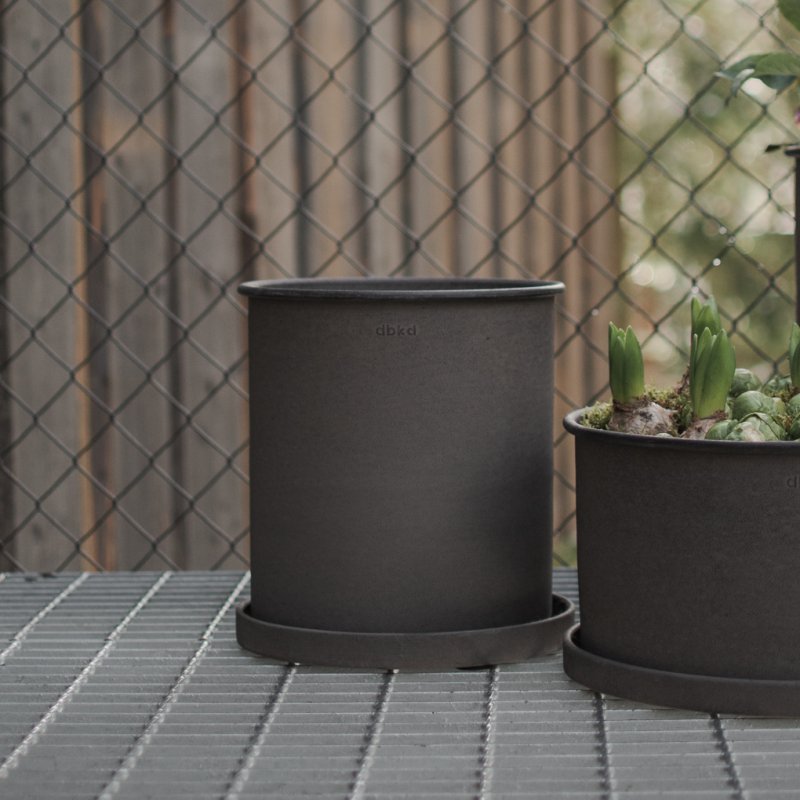 Plant Pot Large 2-set, Brun
