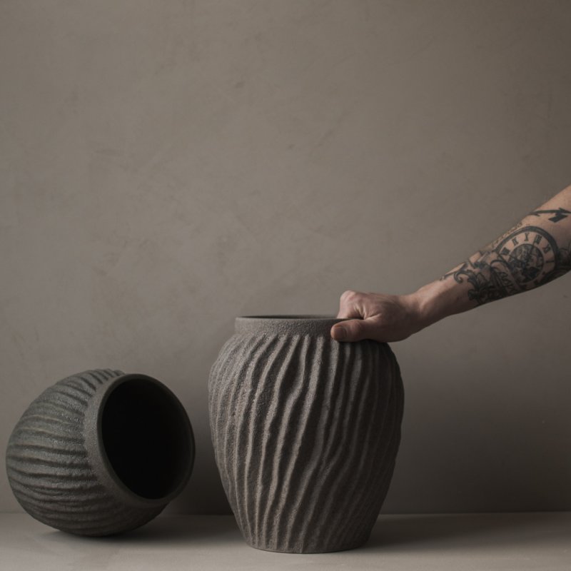 Raw Urna, Sandy Dust Large