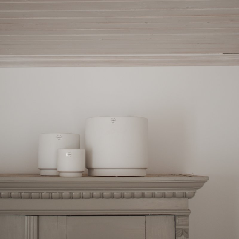 Solid Kruka Mole White, Large