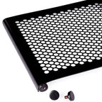 Rack väggmonterad hylla Dot svart, 27x35x75 cm