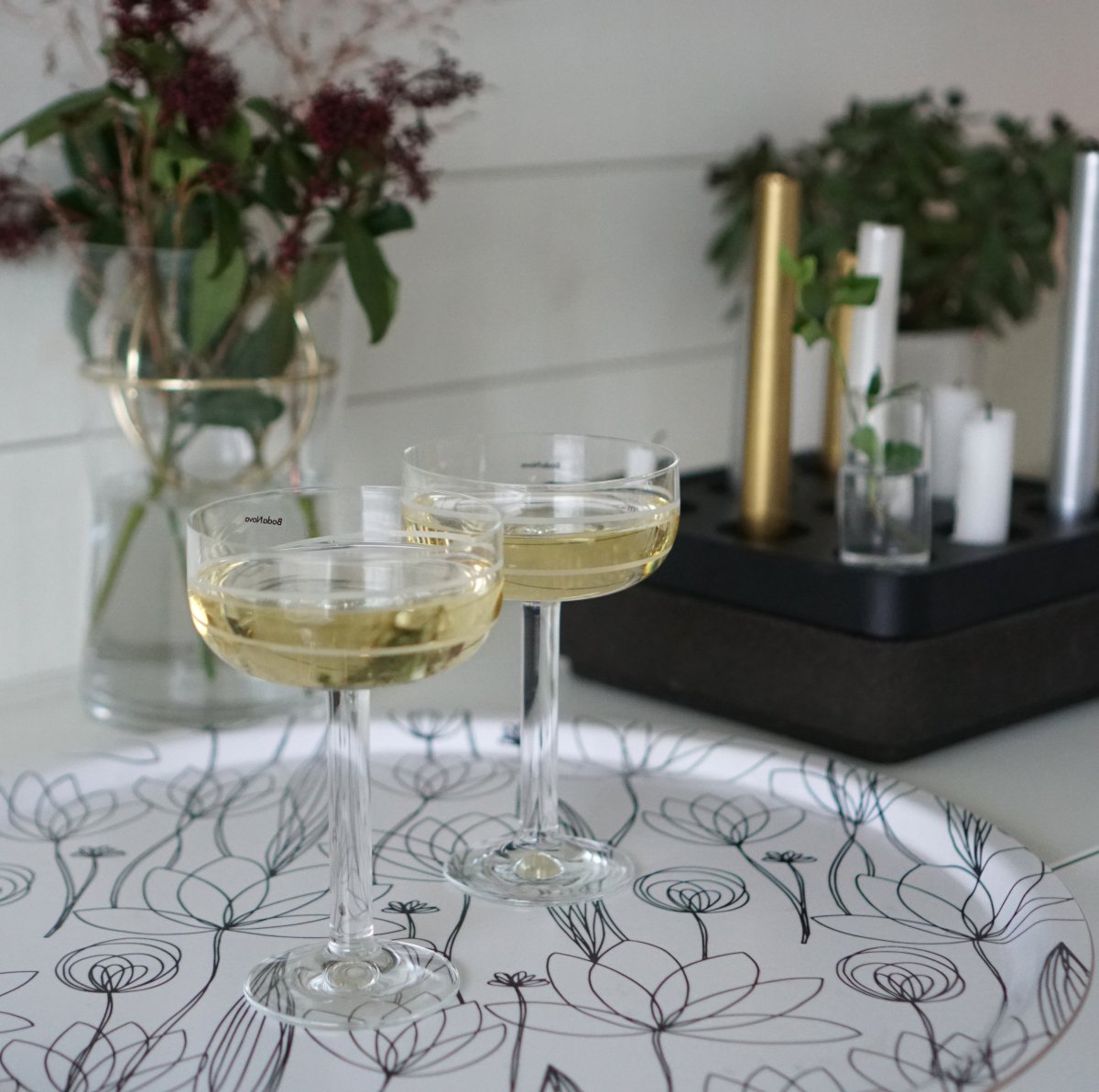 Bricka Botanika, D 46cm