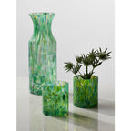 Magnor – Swirl Dricksglas/Ljuslykta – Grön Multi – 35 cl