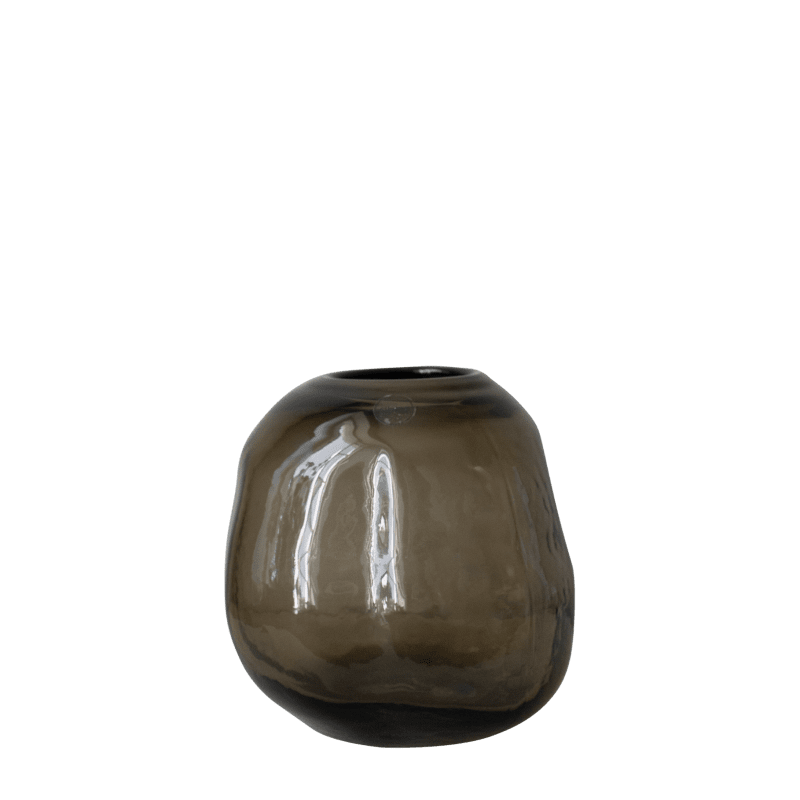 Pebble Vase Brown, Small